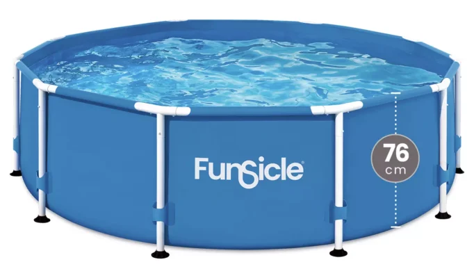 Funsicle Round Frame 10ft Pool