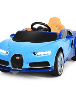 12V Licensed Bugatti Chiron Kids Ride on Car Battery Powered Electric Vehicle with 2.4G Remote Control