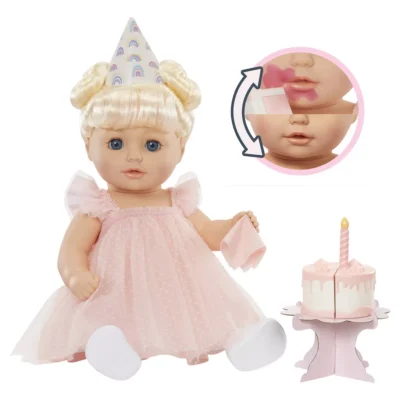 BABY Born 14'' Birthday Doll - Blue Eyes