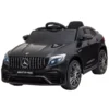 Aosom 12V Ride On Toy Car For Kids With Remote Control, Mercedes Benz AMG GLC63S Coupe, 2 Speed, with Music, Electric Light, Black