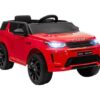 Qaba Land Rover Discovery Sport Licensed 12V Kids Ride on Car, Battery Powered Toy Car w/ Remote Control Soft Start, LED Lights, Music Horn, Red
