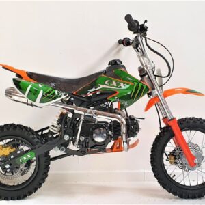 125cc Orange Monster Pit Bike – Teen Off-Road Beast (Ages 13+ | 4-Stroke Power | Aggressive Styling)