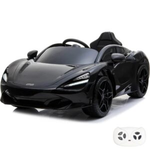 McLaren 720S Ride-On Kids Car 12V – Sleek Black Supercar