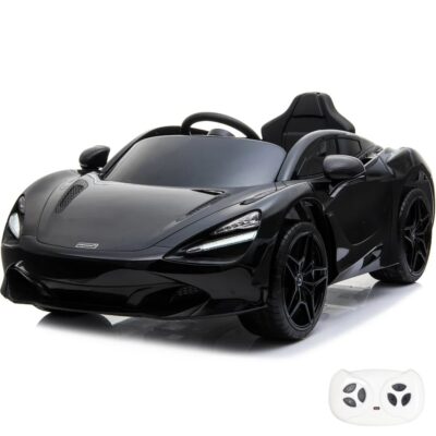 McLaren 720S Ride-On Kids Car 12V – Sleek Black Supercar