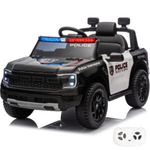 Ford Raptor Police Electric Ride-On – 12V Official Patrol Edition (Ages 3-8)