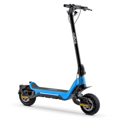 Chaos X5 1200w 48v 15ah Li Twin Motor Blue Electric Scooter (IP54)