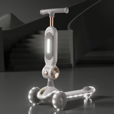 3-Wheel Kick Scooter for Kids Ages 3+ – Safe, Adjustable & Easy to Ride