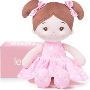 FloraBelle 12" My First Baby Rag Doll – Soft & Snuggly First Doll for Toddlers