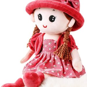 Adorable Baby Girl Rag Doll - Soft Cuddly Princess Doll - Perfect First Doll & Keepsake Gift | Age 0+