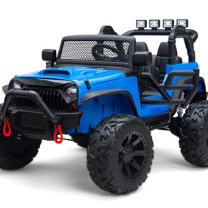 Kids 24 Volts Battery Operated Ride-On Truck (Blue)