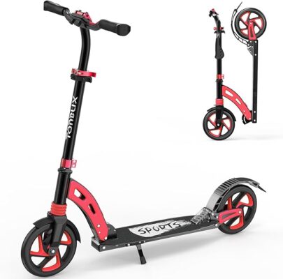 TONBUX Kick Scooter for Ages 6+