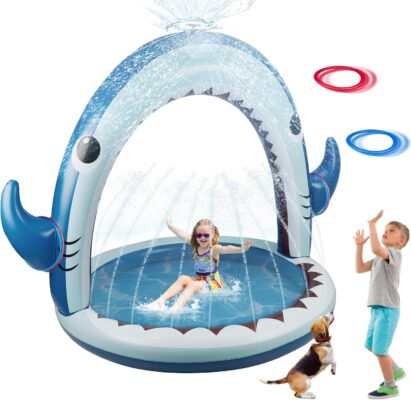 Giant Shark Sprinkler for Kids – Ultimate Water Adventure