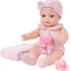 12" Realistic Adoption Baby Girl Doll Playset – Complete Nurturing Experience