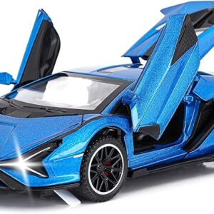 SASBSC Lambo Sian FKP37 Diecast Model Car – High-Speed Thrills with Lights & Sound