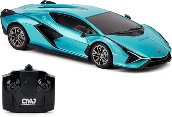 1:24 Scale Officially Licensed Lamborghini Sián FKP 37 RC Car - Premium Collectible & Racer