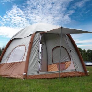 Upgrade Inflatable Camping Tent with Pump