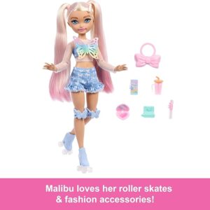 Barbie Dream Besties Doll & Accessories – Glam Roller Skating Fun