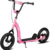 JOYSTAR Kick Scooter for Kids 5+, Teens & Youth – Lightweight & Adjustable with 12" Air-Filled Tires