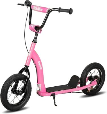 JOYSTAR Kick Scooter for Kids 5+, Teens & Youth – Lightweight & Adjustable with 12" Air-Filled Tires