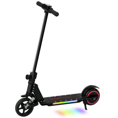 Folding Electric Scooter with LED Lights & Display Portable, Powerful & Packed with Smart Features