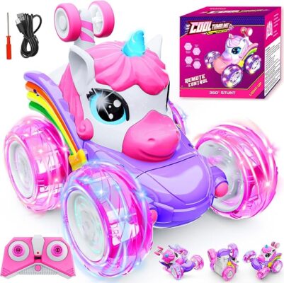 Unicorn Remote Control Car Toys for Girls