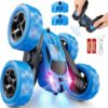 High-Speed 4WD RC Stunt Car - 360° Flips & LED Lights | Ultimate Gift for Kids 6-12