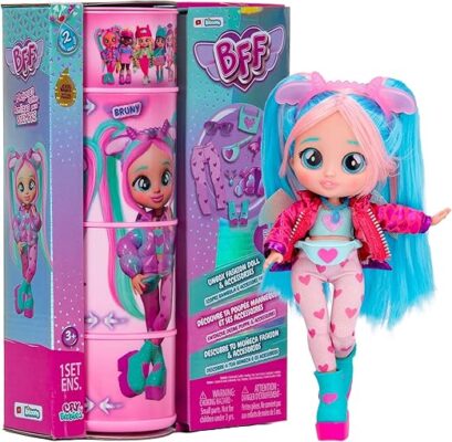S2 Bruny – Premium Collectible Fashion Doll with 10 Stylish Accessories (For Ages 5+ | Perfect Gift for Girls & Boys)
