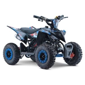 Excite 50cc Premium Blue Kids Mini Petrol Quad Bike