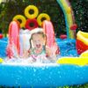 Garden Swimming Pool with Slide