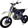 Maverick 125cc Petrol Off Road Teenager Blue Race Dirt Bike
