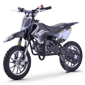 Black & White 49cc Xtreme Kids Petrol Dirt Motorbike