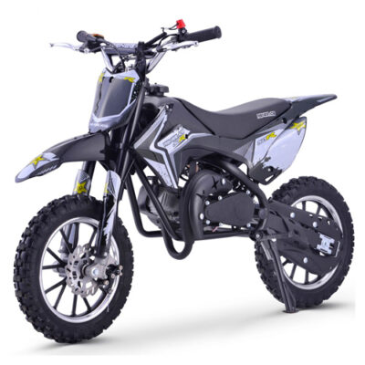Black & White 49cc Xtreme Kids Petrol Dirt Motorbike