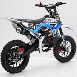 Blue Age 6-12 Chunky Tyre 49cc Petrol Compact Dirt Bike - Adventure Awaits