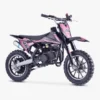 Girls Pink 50cc 2-Stroke Cross Bike – 46er Motorbike (Ages 6-12 | Vibrant Pink Design | Off-Road Fun)