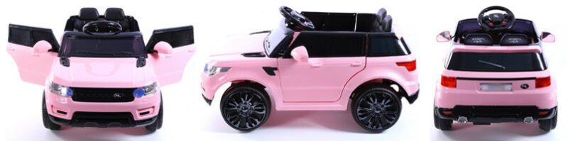 Girls Mini HSE Discovery 4x4 Style Pink Jeep