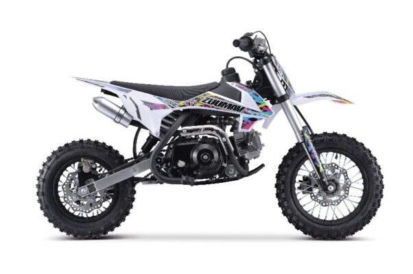 Kids Zuumay Colours 70cc Fully Automatic Petrol Dirt Bike