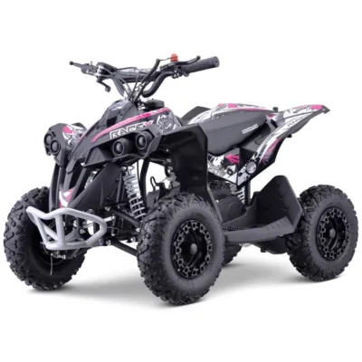 Pink Girls 49cc x-Race Petrol Auto Quad Bike 5-8