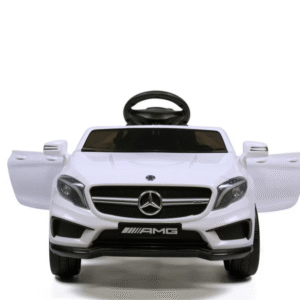 White Electric Sports Car Toy – Battery-Powered Ride-On for Kids (Ages 2-5)