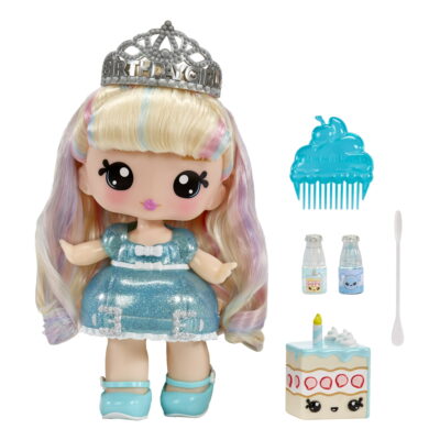 Yummiland Large Doll + Lipgloss Pet – Callie Birthday Cake (Ages 4+)