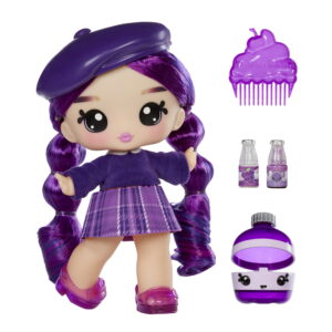 Yummiland Large Doll + Lipgloss Pet – Greta Grape (Ages 4+)