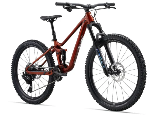 Giant Faith Full Suspension Kids Mountain Bike 2025 in Copper