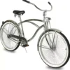 26" Chrome Beach Cruiser Bike