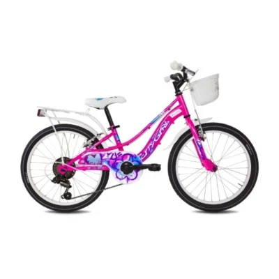 City Girl 20" 6V City Bike – Fuchsia Fun for Ages 6-8