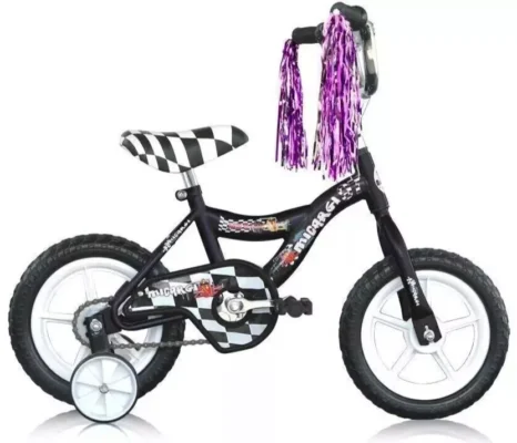 12" Kids' First Bike – Safe & Stylish Starter Bicycle with Training Wheels (Ages 2-4)